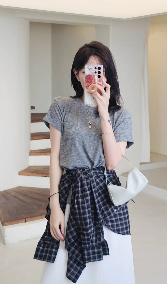MS50848 Daily comfort pocket tee