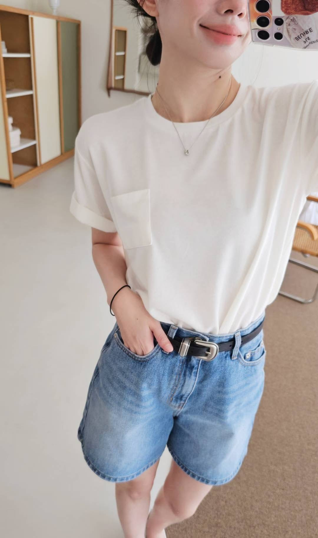 MS50848 Daily comfort pocket tee