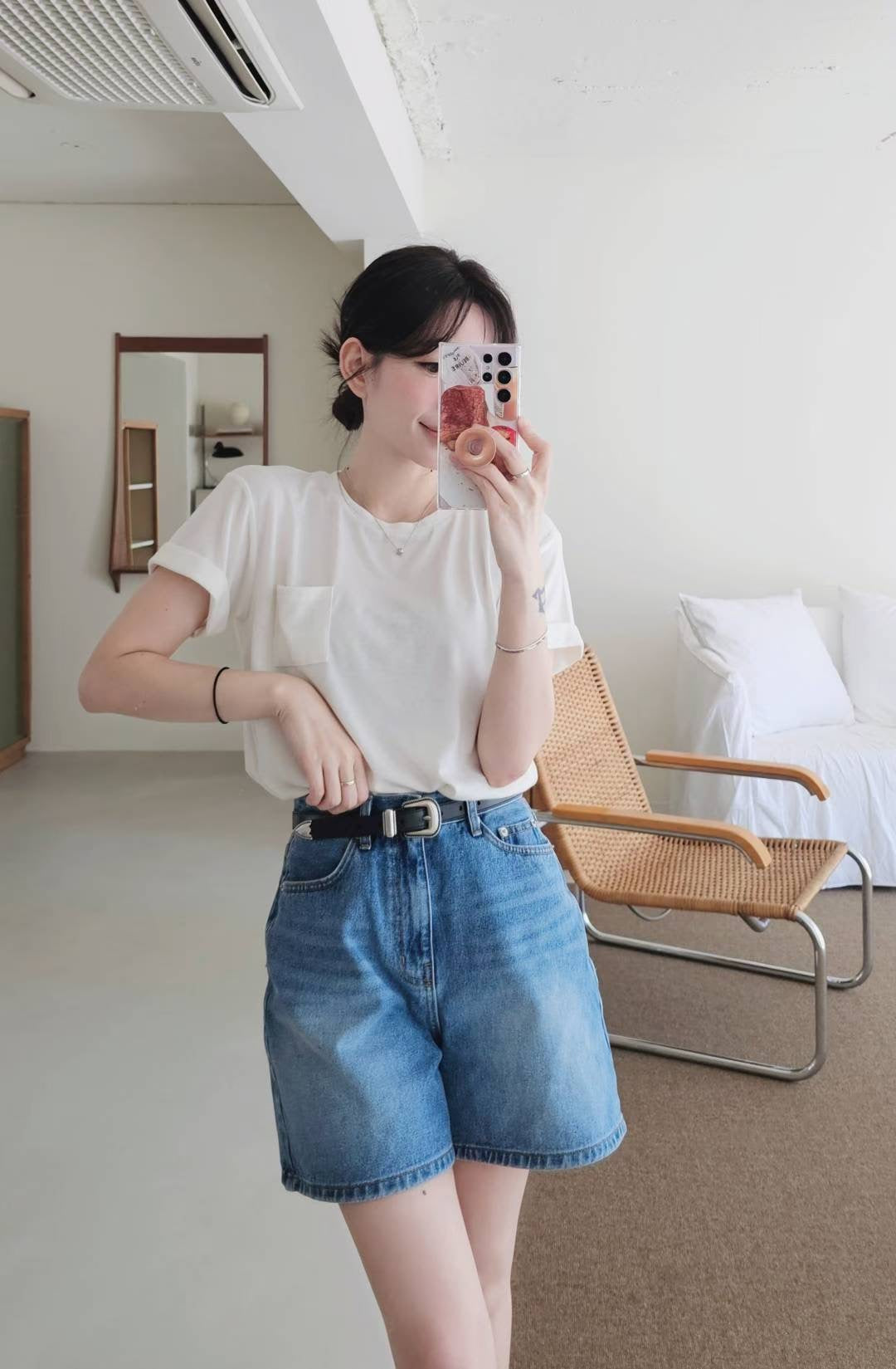 MS50848 Daily comfort pocket tee