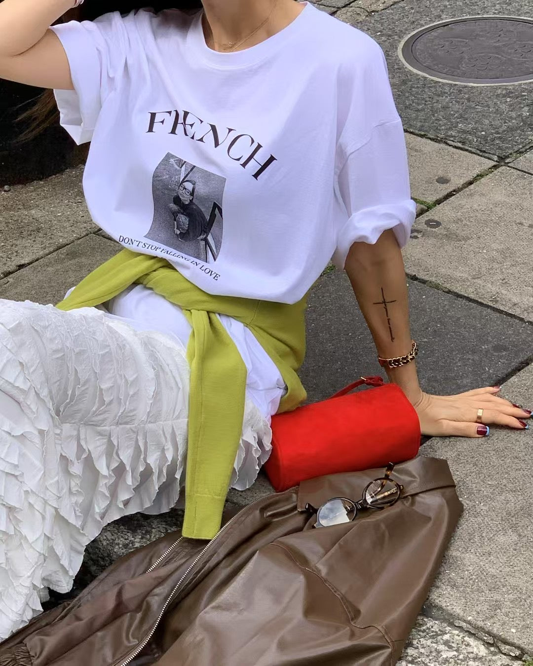 MS50855 French street tee