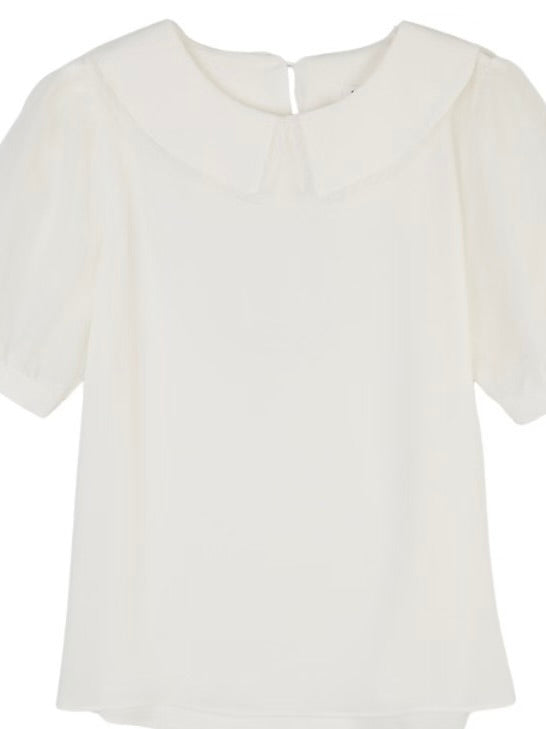 MS50862 Cloudy lace blouse