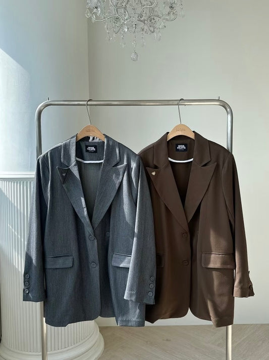 MS50865 Oversize suit blazer