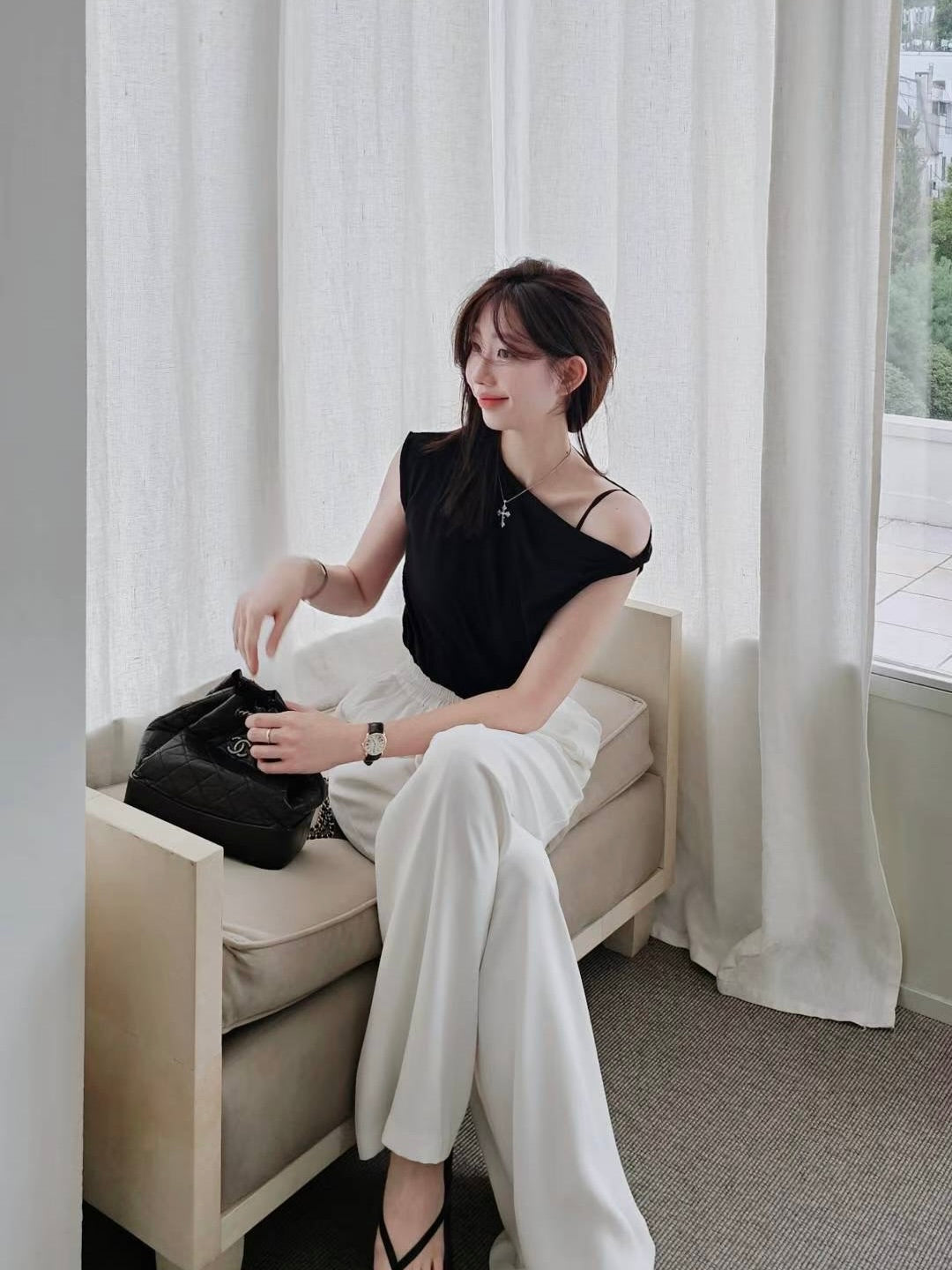 MS50901 Tencel twist top
