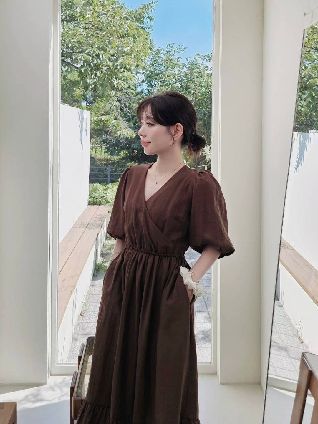 MS50903 Romance lovely maxi dress