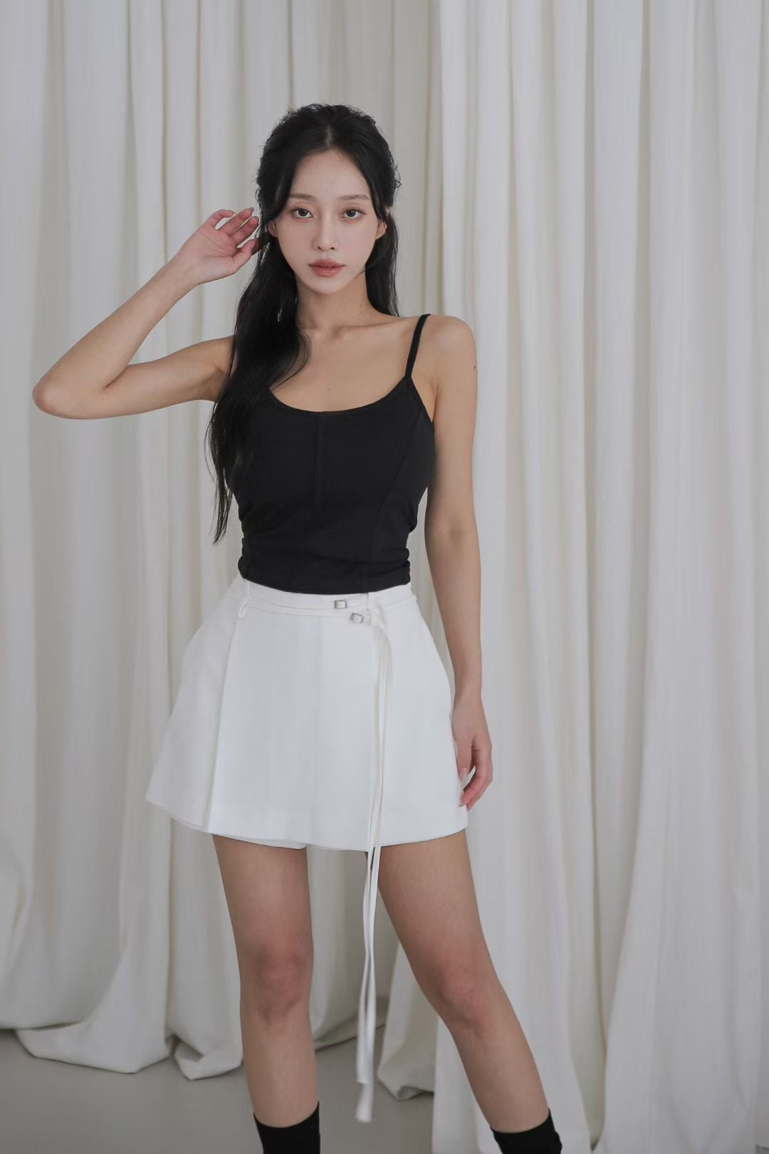 MS50906 Double belt pants