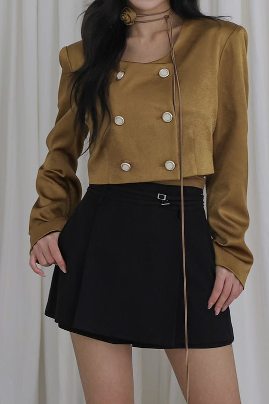 MS50906 Double belt pants