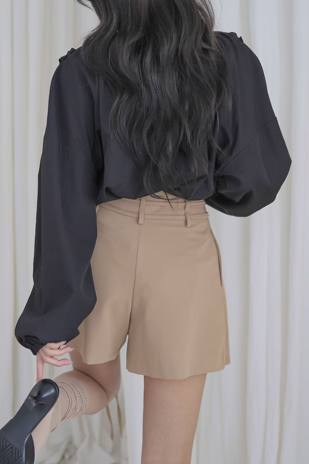 MS50906 Double belt pants