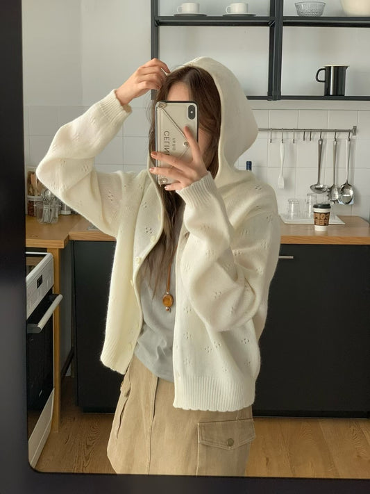 MS50916 Jennie floral hoodie outer