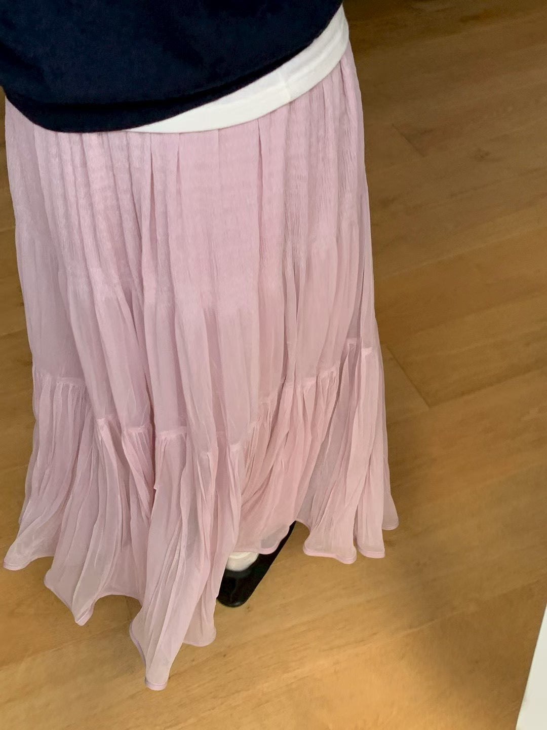 MS50913 Gladys chiffon maxi skirt