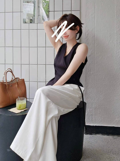 MS50919 Classic Autumn straight pants
