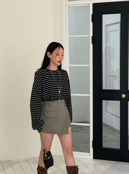 MS50932 Ivy high waist shorts