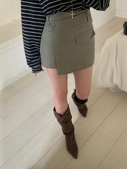 MS50932 Ivy high waist shorts