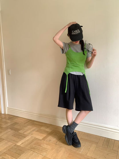 MS50937 Comfort mid length pants