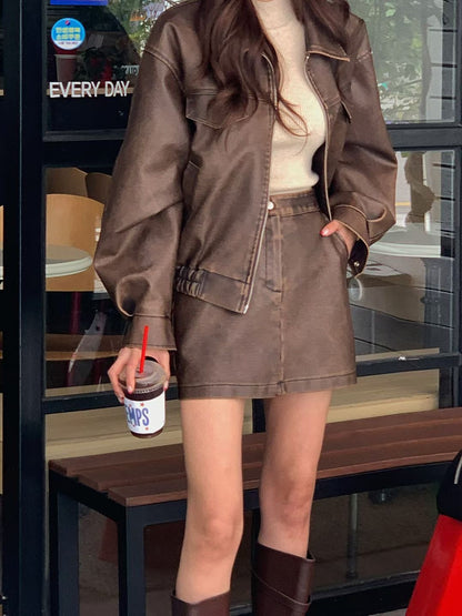 MS50939 Quinn leather jacket