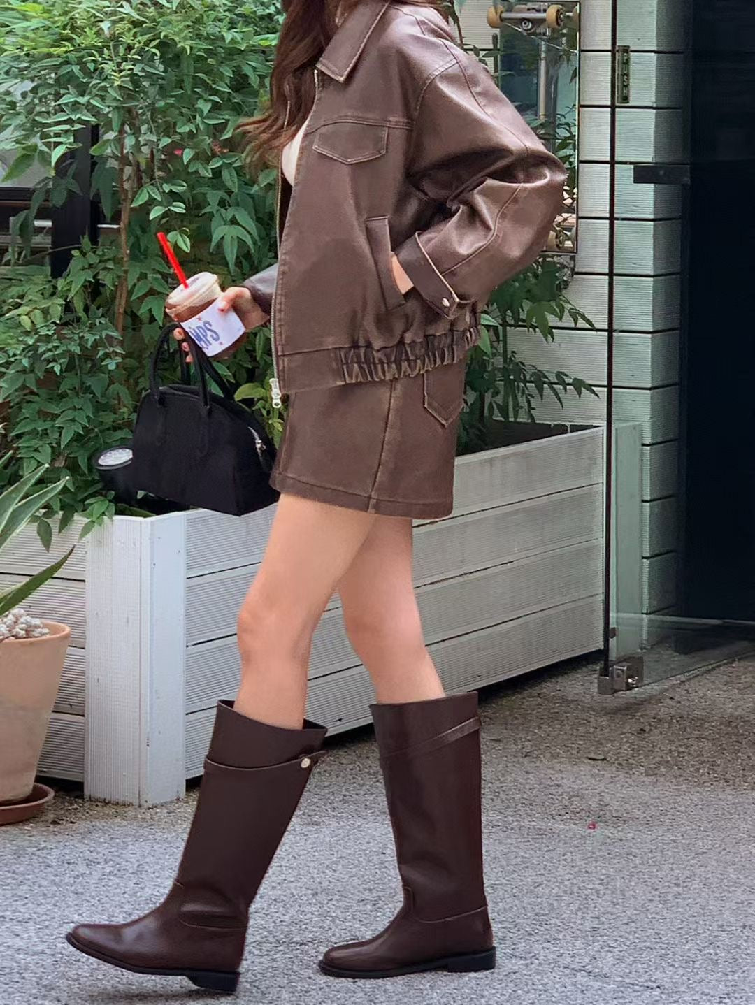 MS50939 Quinn leather jacket