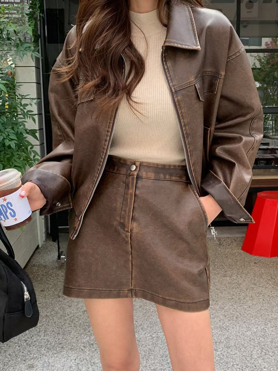 MS50939 Quinn leather jacket
