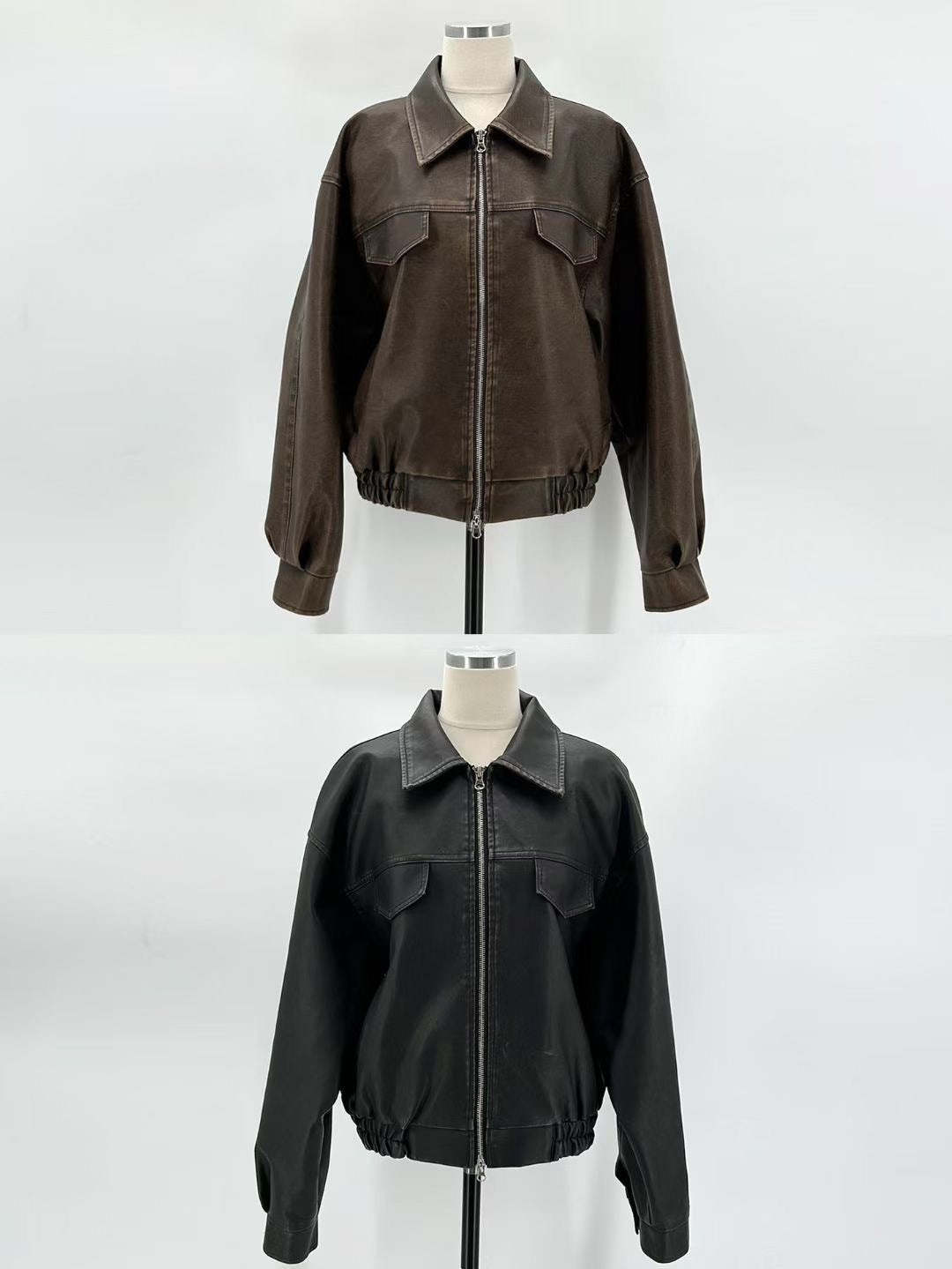 MS50939 Quinn leather jacket