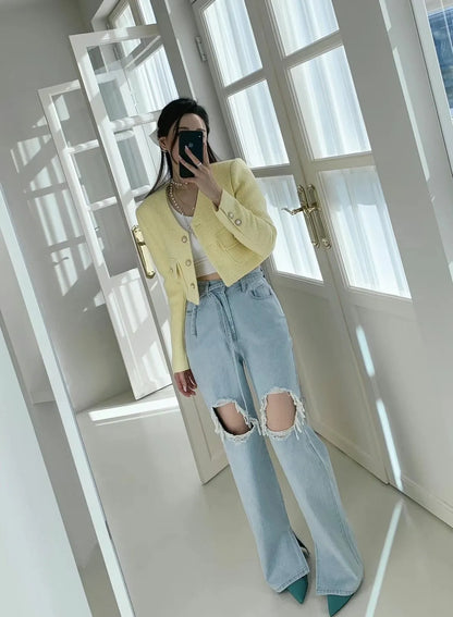 Style high waist denim