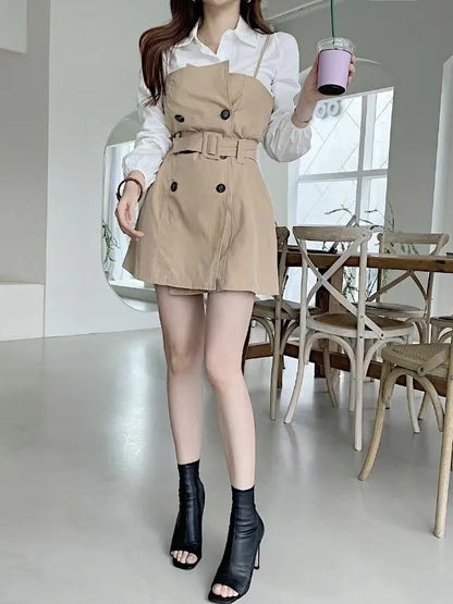 British 2pcs dress
