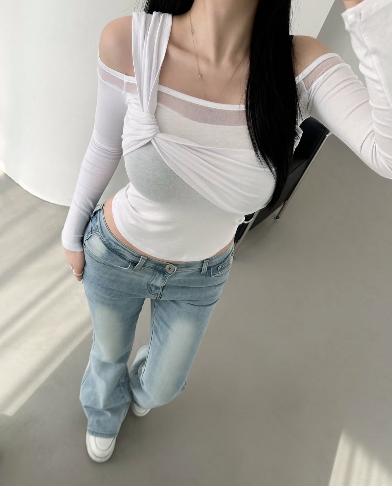 Fion off shoulder top