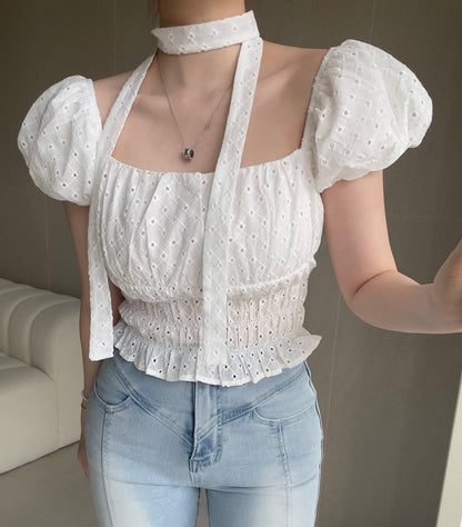 Gladys luxe lace top