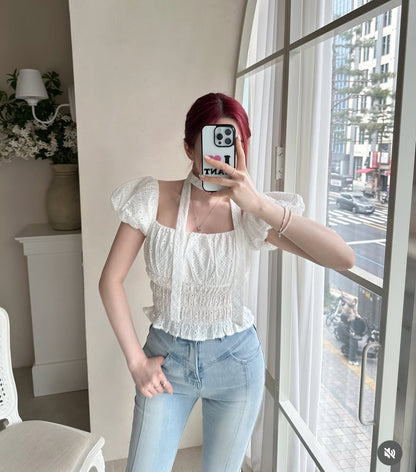 Gladys luxe lace top