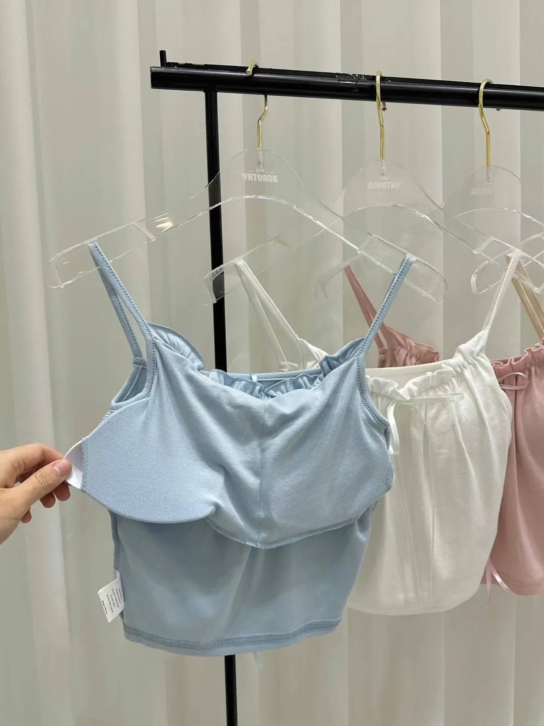 Baby blue 2 pcs bratop set