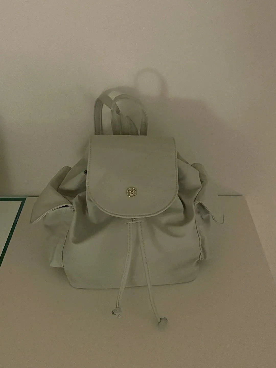 Nylon mint backpack