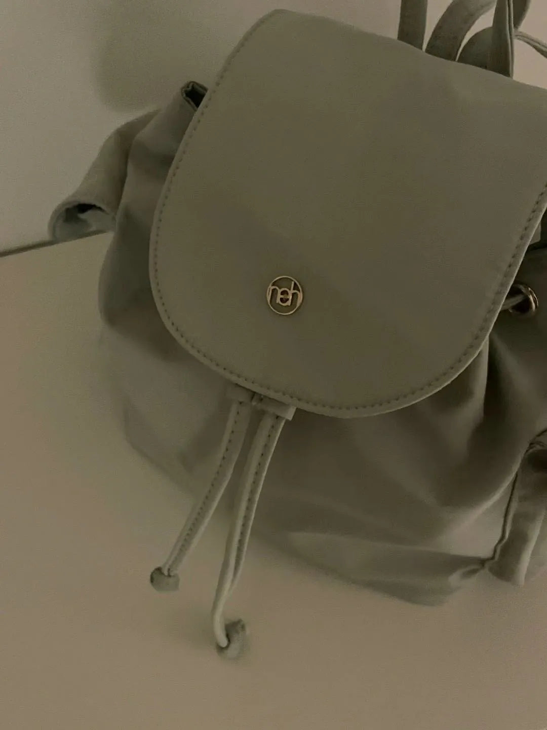 Nylon mint backpack