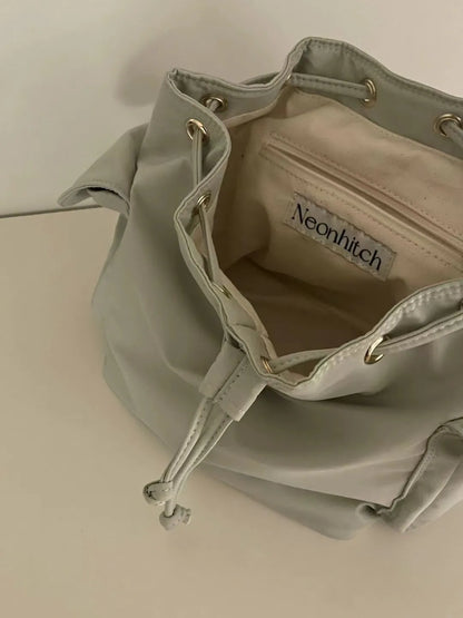 Nylon mint backpack