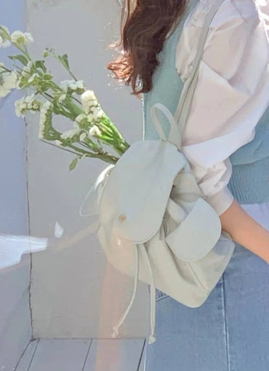 Nylon mint backpack