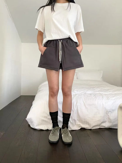 Kate comfort zip shorts