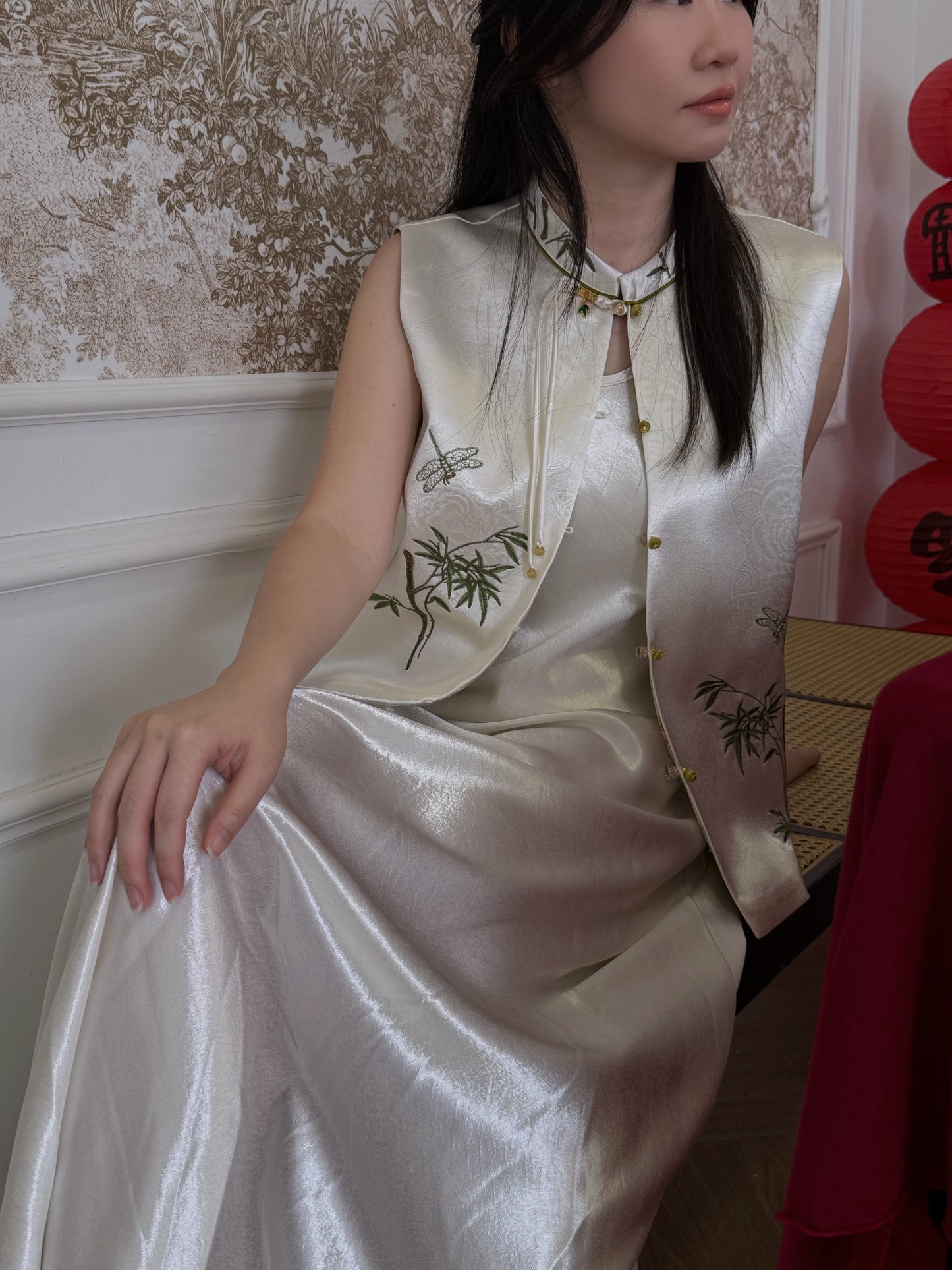 CGZ White Green Dual Side