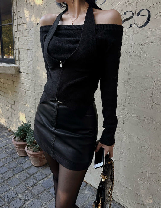 MS51146 Giselle halter top