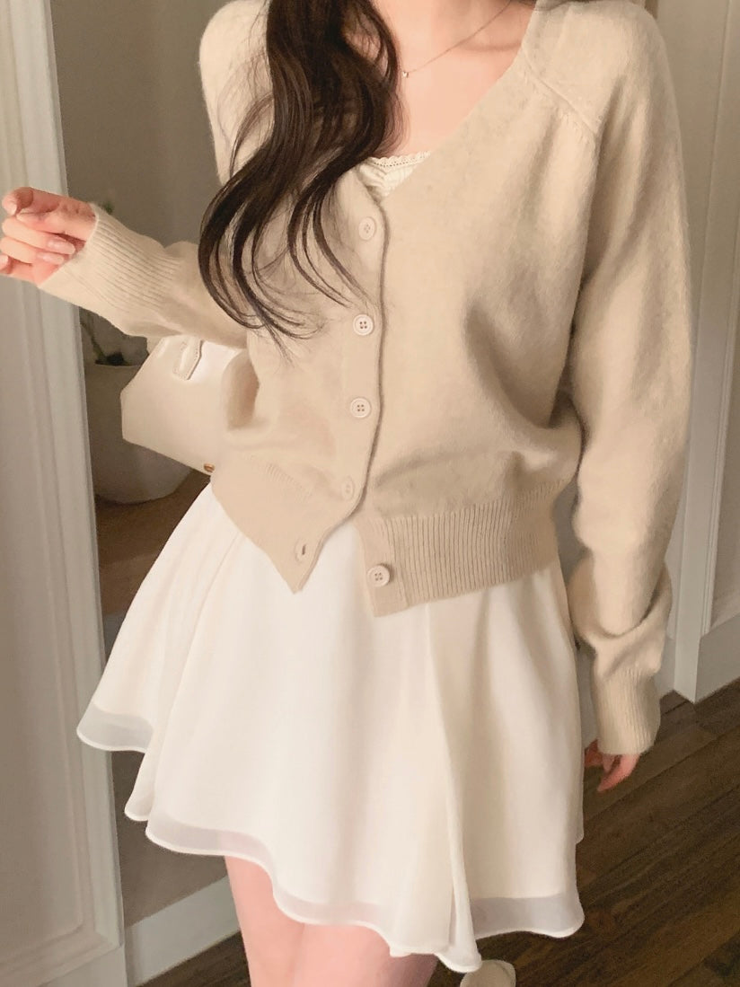 MS60304 Aurelian layered skort