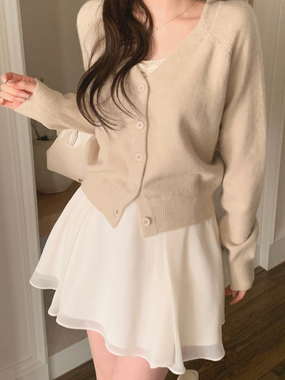 MS60304 Aurelian layered skort