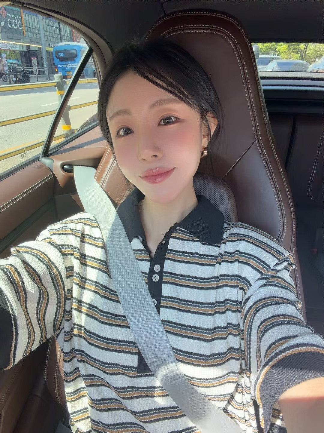 MS60540 Polo stripes dress