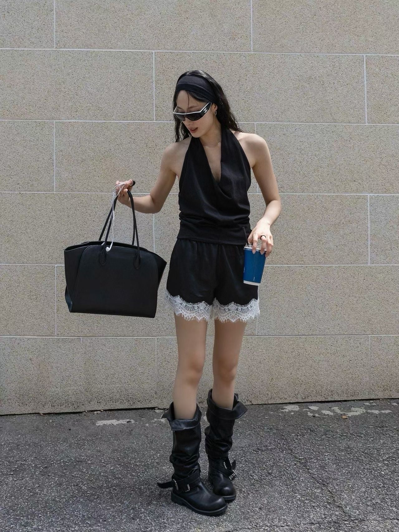 MS60520 Dark romance satin shorts