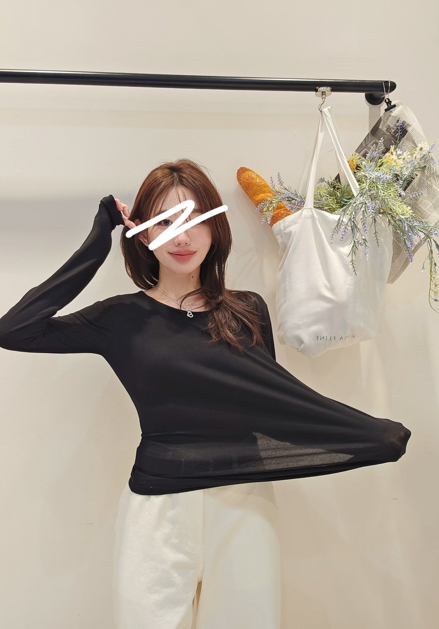 MS60320 Tencel basic tee