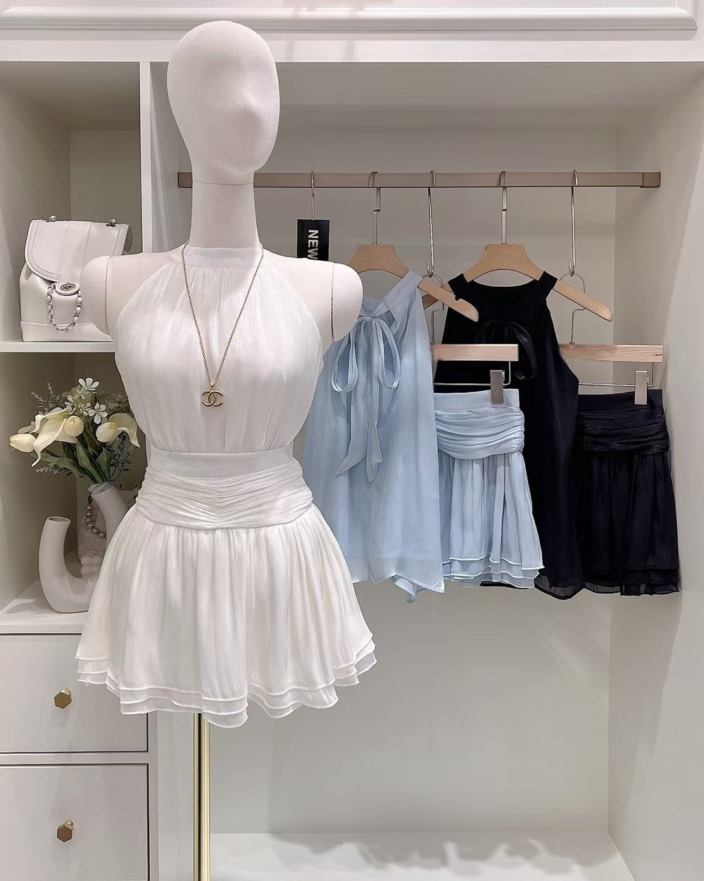 MS60711 Soft shinning halter set