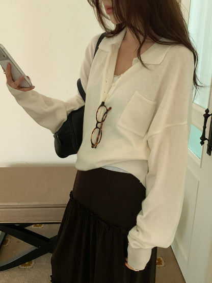 MS60923 Caren lazy autumn top