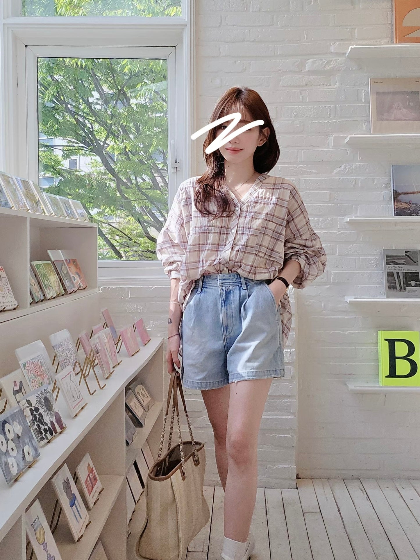 MS60511 Cooling denim shorts