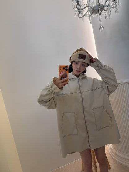 MS51214 Amy hoodie one piece jumper