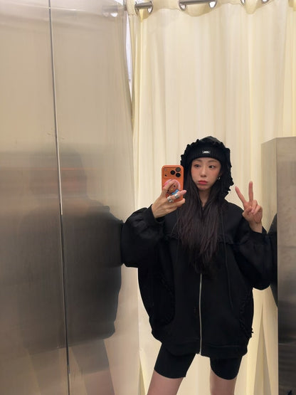 MS51071 Wendy puff hoodie jacket