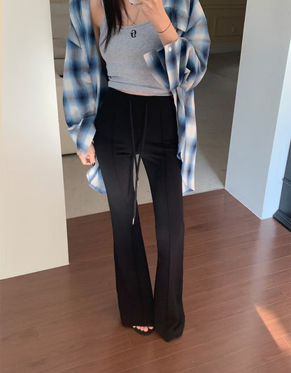 MS60215 Vintage checked blouse outer