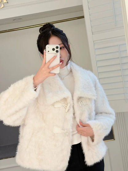MS51252 Curly fur jacket