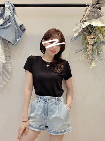 MS60511 Cooling denim shorts