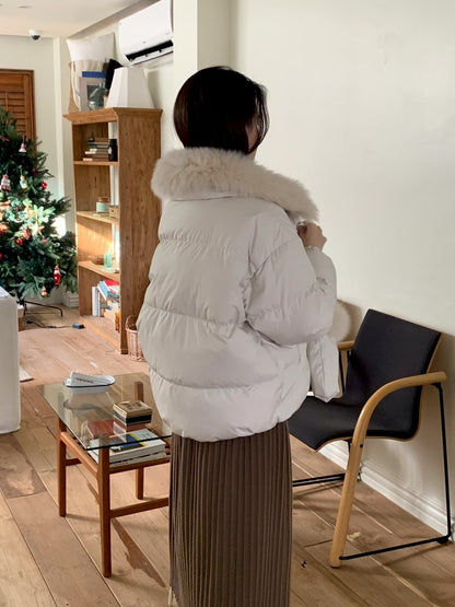 MS51228 Premium luxe fur duck down outer