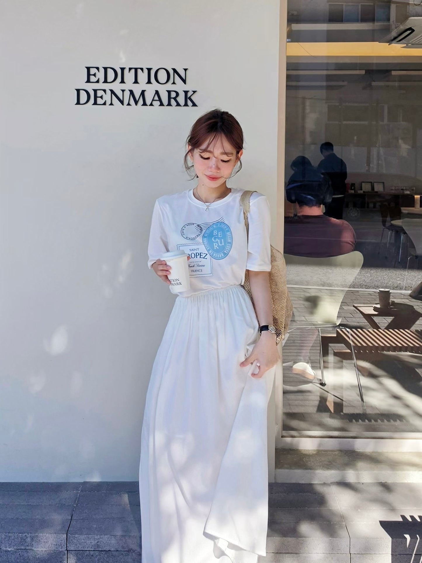 MS60225 Soft Tencel maxi skirt