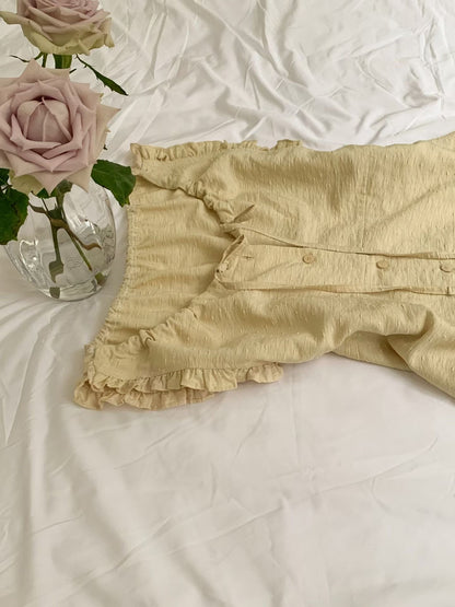 MS60457 Frill sleeveless top